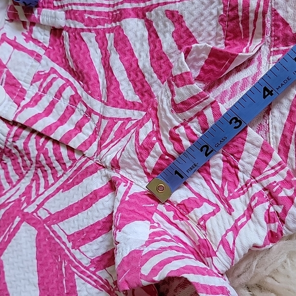 Lilly Pulitzer The Walsh Short in Capri Pink Yacht Sea - Picture 11 of 11